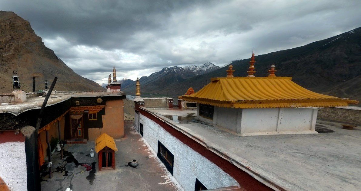буддийский монастырь Ки Гомпа
