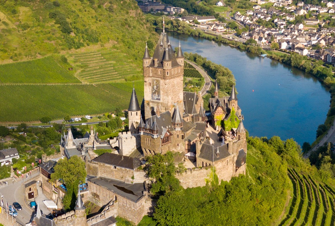 Имперский замок в Германии - Кохем
