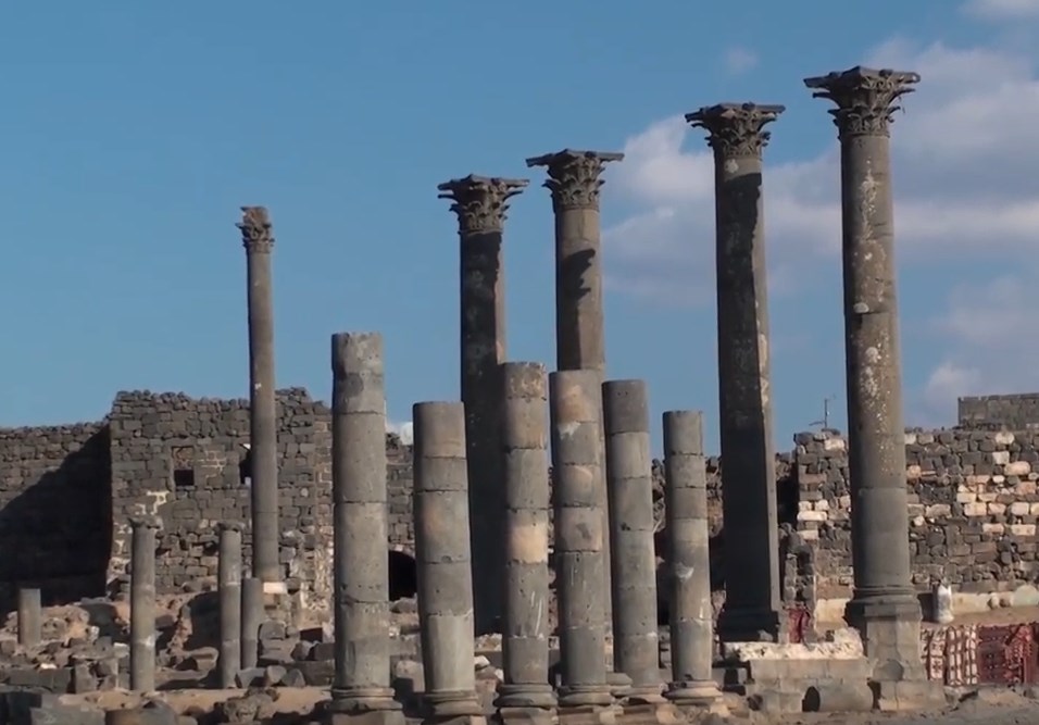 Древний чёрный город Босра - наследие величественного Набатейского царства