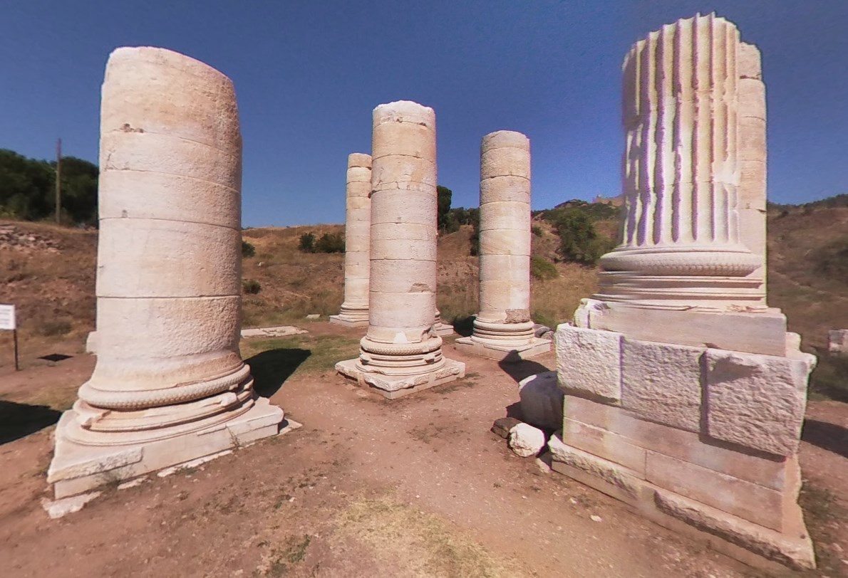 Храм Артемиды, украшавший когда-то богатую столицу могучей Лидии