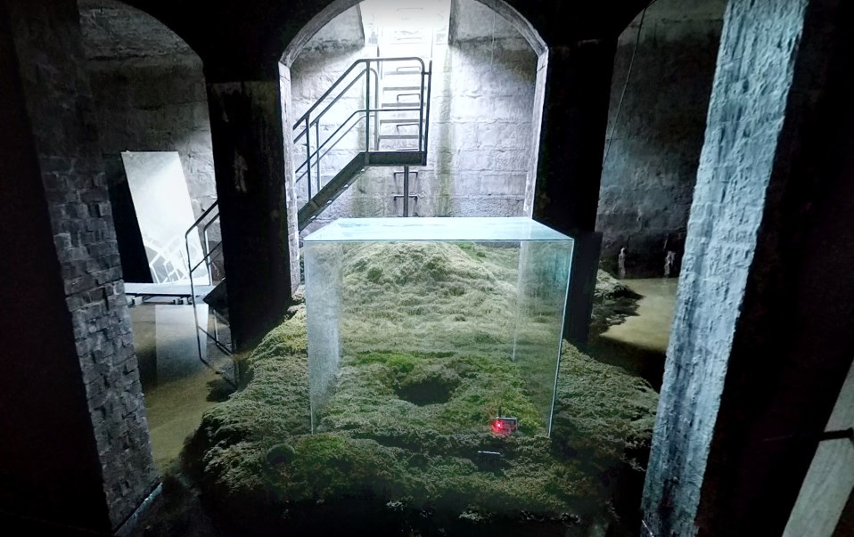 Необычное заброшенное водохранилище под землёй - Цистерна в Сёндермаркене