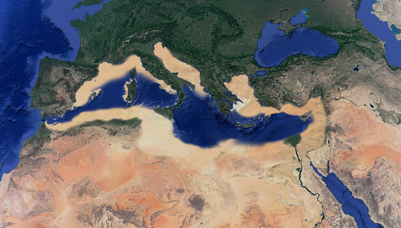 Когда пересохло Средиземное море - Мессинский пик солености