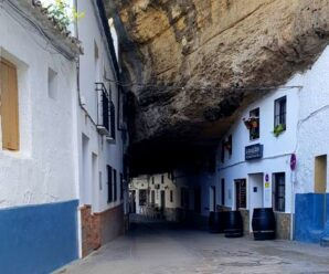 Дома «прижатые» скалой — необычный город Сетениль-де-лас-Бодегас