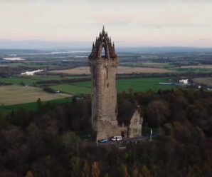 Необычная башня, возведённая в 19 веке — Монумент Уильяма Уоллеса
