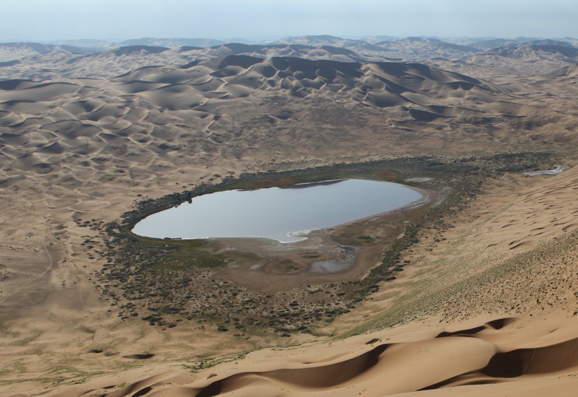 Почему одни из самых высоких барханов Земли не передвигаются на северо-западе пустыни Алашань